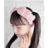 ピンク | ボリュームリボンカチューシャ | Outfitter lab