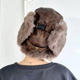 フェイクファーPUフライトキャップ | Outfitter lab | 詳細画像13 