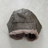 フェイクファーPUフライトキャップ | Outfitter lab | 詳細画像19 