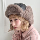 フェイクファーPUフライトキャップ | Outfitter lab | 詳細画像5 