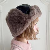 フェイクファーPUフライトキャップ | Outfitter lab | 詳細画像6 