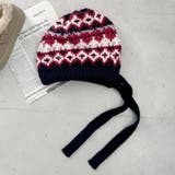 フェアアイル柄イヤーフラップビーニー | Outfitter lab | 詳細画像16