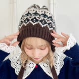 フェアアイル柄イヤーフラップビーニー | Outfitter lab | 詳細画像19