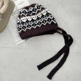 フェアアイル柄イヤーフラップビーニー | Outfitter lab | 詳細画像22