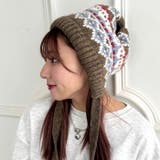 フェアアイル柄イヤーフラップビーニー | Outfitter lab | 詳細画像26