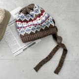 フェアアイル柄イヤーフラップビーニー | Outfitter lab | 詳細画像28