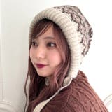 フェアアイル柄イヤーフラップビーニー | Outfitter lab | 詳細画像5