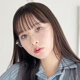 ノンフレームスクエアレンズメガネ | Outfitter lab | 詳細画像16 