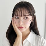 ノンフレームスクエアレンズメガネ | Outfitter lab | 詳細画像5 