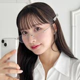 ノンフレームスクエアレンズメガネ | Outfitter lab | 詳細画像7 