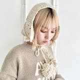 クロシェ編みポンポンイヤーマフ | Outfitter lab | 詳細画像11 