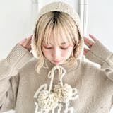 クロシェ編みポンポンイヤーマフ | Outfitter lab | 詳細画像13 