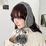 クロシェ編みポンポンイヤーマフ | Outfitter lab | 詳細画像15 