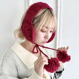 クロシェ編みポンポンイヤーマフ | Outfitter lab | 詳細画像21 