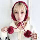 クロシェ編みポンポンイヤーマフ | Outfitter lab | 詳細画像23 