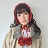 クロシェ編みポンポンイヤーマフ | Outfitter lab | 詳細画像32 