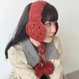 クロシェ編みポンポンイヤーマフ | Outfitter lab | 詳細画像33 