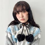 クロシェ編みポンポンイヤーマフ | Outfitter lab | 詳細画像8 