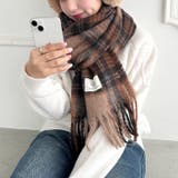 ボリュームチェックマフラー | Outfitter lab | 詳細画像15 