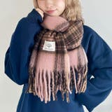 ボリュームチェックマフラー | Outfitter lab | 詳細画像18 