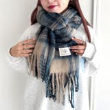 ボリュームチェックマフラー | Outfitter lab | 詳細画像29 