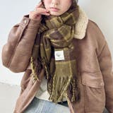 ボリュームチェックマフラー | Outfitter lab | 詳細画像41 