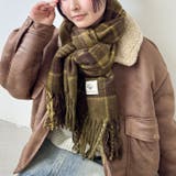 ボリュームチェックマフラー | Outfitter lab | 詳細画像42 