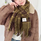 ボリュームチェックマフラー | Outfitter lab | 詳細画像43 