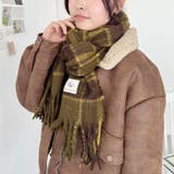 ボリュームチェックマフラー | Outfitter lab | 詳細画像44 