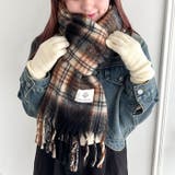 ボリュームチェックマフラー | Outfitter lab | 詳細画像7 