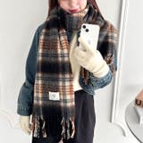 ボリュームチェックマフラー | Outfitter lab | 詳細画像9 