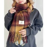 マスタード | ボリュームチェックマフラー | Outfitter lab