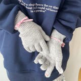 【スマホ対応】バイカラーリボン手袋 | Outfitter lab | 詳細画像21 