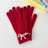 【スマホ対応】バイカラーリボン手袋 | Outfitter lab | 詳細画像40 