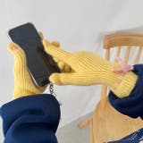 【スマホ対応】バイカラーリボン手袋 | Outfitter lab | 詳細画像48 