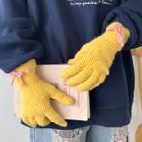 【スマホ対応】バイカラーリボン手袋 | Outfitter lab | 詳細画像49 