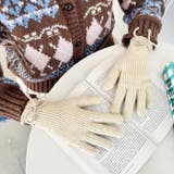 【スマホ対応】バイカラーリボン手袋 | Outfitter lab | 詳細画像5 