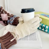 【スマホ対応】バイカラーリボン手袋 | Outfitter lab | 詳細画像6 