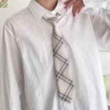 チェック柄ネクタイ | Outfitter lab | 詳細画像23 