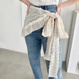 レイヤードヴィンテージレース巻きスカート | Outfitter lab | 詳細画像5 