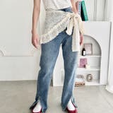 レイヤードヴィンテージレース巻きスカート | Outfitter lab | 詳細画像8 