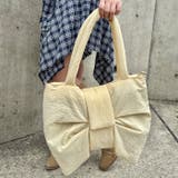 リボンモチーフソフトナイロンショルダーバッグ | Outfitter lab | 詳細画像10 