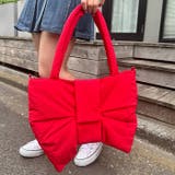 リボンモチーフソフトナイロンショルダーバッグ | Outfitter lab | 詳細画像19 