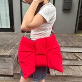 リボンモチーフソフトナイロンショルダーバッグ | Outfitter lab | 詳細画像22 