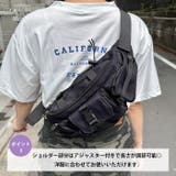 トリプルポケットナイロンボディバッグ | Outfitter lab | 詳細画像4