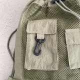 ダブルポケットメッシュナップサック | Outfitter lab | 詳細画像32