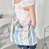 フラワーパターントートバッグ | Outfitter lab | 詳細画像7 