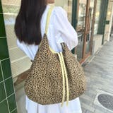 【大容量】レオパード×カラートートバッグ | Outfitter lab | 詳細画像21 