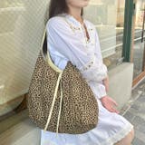 【大容量】レオパード×カラートートバッグ | Outfitter lab | 詳細画像22 
