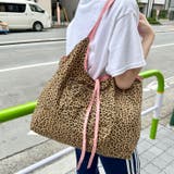【大容量】レオパード×カラートートバッグ | Outfitter lab | 詳細画像27 